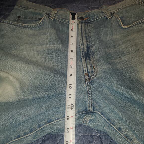 Vintage Polo Ralph Lauren Men’s 38x29 Dungarees Country Fit Straight Denim Jeans - Picture 10 of 14